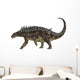 Hungarosaurus Dinosaur White Wall Decal Design 1