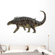 Hungarosaurus Dinosaur White Wall Decal Design 1