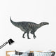 Iguanodon Dinosaur White Wall Decal Design 2
