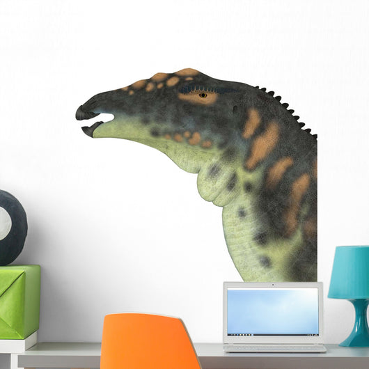 Ouranosaurus Dinosaur Head Wall Decal