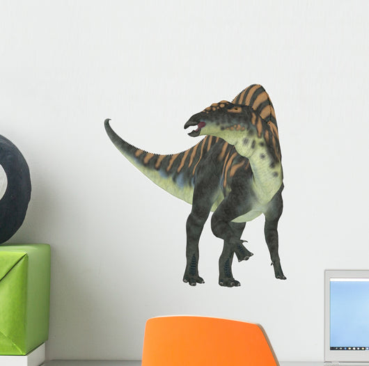 Ouranosaurus Dinosaur White Wall Decal Design 2