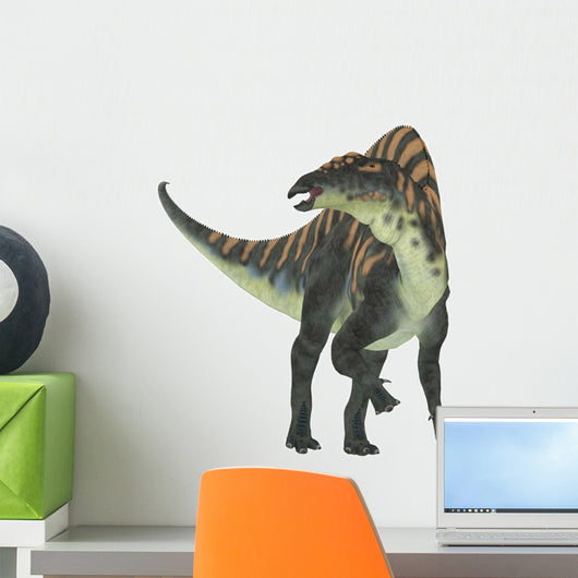 Ouranosaurus Dinosaur White Wall Decal Design 2
