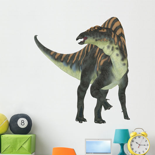 Ouranosaurus Dinosaur White Wall Decal Design 2