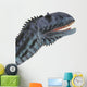 Majungasaurus Dinosaur Head Wall Decal