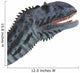Majungasaurus Dinosaur Head Wall Decal