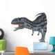 Majungasaurus Dinosaur White Wall Decal Design 2