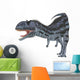 Majungasaurus Dinosaur White Wall Decal Design 2