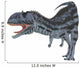 Majungasaurus Dinosaur White Wall Decal Design 2