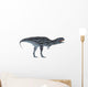 Majungasaurus Dinosaur White Wall Decal Design 1