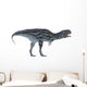 Majungasaurus Dinosaur White Wall Decal Design 1