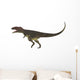 Mapusaurus Dinosaur White Wall Decal Design 1
