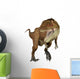 Carcharodontosaurus Dinosaur Roaring Front Wall Decal