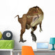 Carcharodontosaurus Dinosaur Roaring Front Wall Decal