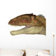 Carcharodontosaurus Dinosaur Head Wall Decal