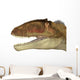 Carcharodontosaurus Dinosaur Head Wall Decal