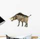 Entelodon White Wall Decal Design 3