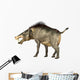 Entelodon White Wall Decal Design 3