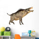 Entelodon White Wall Decal Design 2