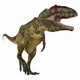 Giganotosaurus Dinosaur White Wall Decal