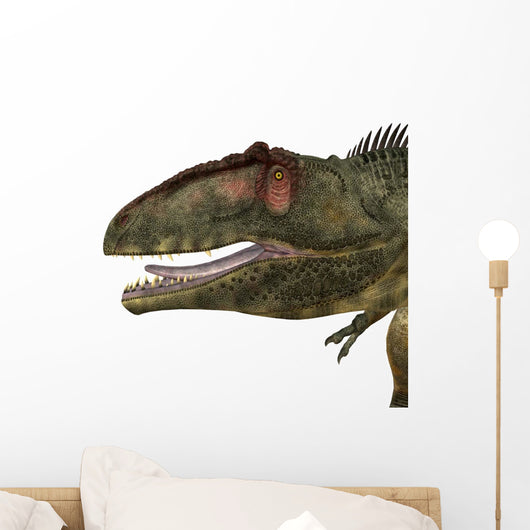 Giganotosaurus Dinosaur Head Wall Decal