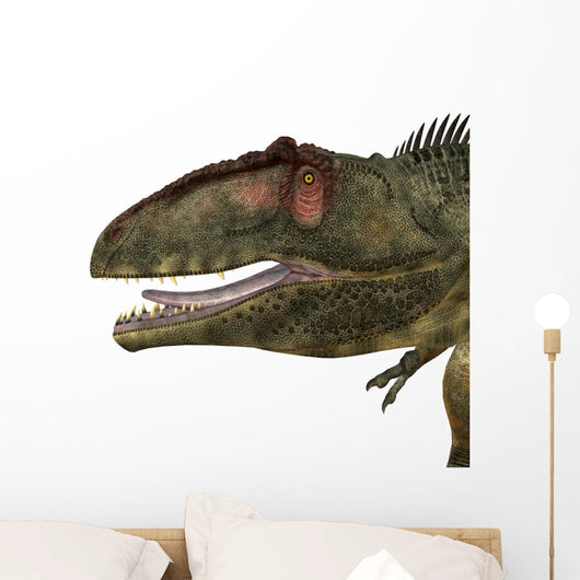 Giganotosaurus Dinosaur Head Wall Decal
