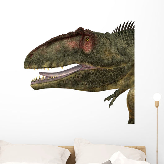 Giganotosaurus Dinosaur Head Wall Decal