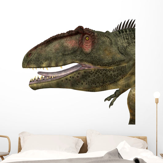 Giganotosaurus Dinosaur Head Wall Decal