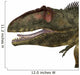 Giganotosaurus Dinosaur Head Wall Decal