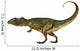 Giganotosaurus Dinosaur Side Wall Decal Design 1