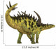 Gigantspinosaurus Dinosaur White Wall Decal Design 4
