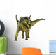 Gigantspinosaurus Dinosaur White Wall Decal Design 2