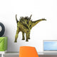 Gigantspinosaurus Dinosaur White Wall Decal Design 2