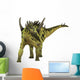 Gigantspinosaurus Dinosaur White Wall Decal Design 2