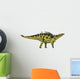 Gigantspinosaurus Dinosaur White Wall Decal Design 1