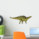 Gigantspinosaurus Dinosaur White Wall Decal Design 1