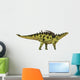 Gigantspinosaurus Dinosaur White Wall Decal Design 1