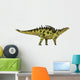 Gigantspinosaurus Dinosaur White Wall Decal Design 1
