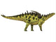 Gigantspinosaurus Dinosaur White Wall Decal Design 1