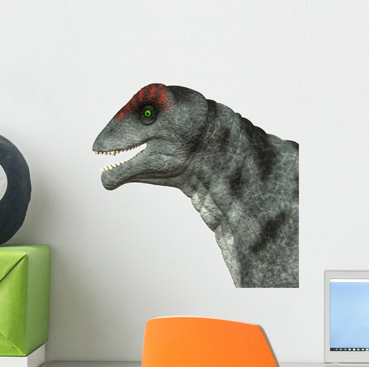 Moschops Dinosaur White Wall Decal Design 3
