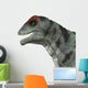 Moschops Dinosaur White Wall Decal Design 3