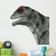 Moschops Dinosaur White Wall Decal Design 3