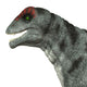 Moschops Dinosaur White Wall Decal Design 3