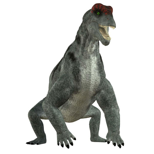 Moschops Dinosaur White Wall Decal Design 2