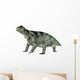 Moschops Dinosaur White Wall Decal Design 1