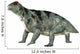 Moschops Dinosaur White Wall Decal Design 1