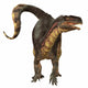 Plateosaurus Dinosaur Front Wall Decal