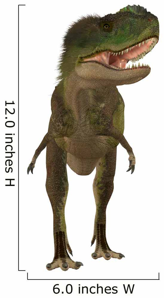 Rugops Dinosaur Front Wall Decal