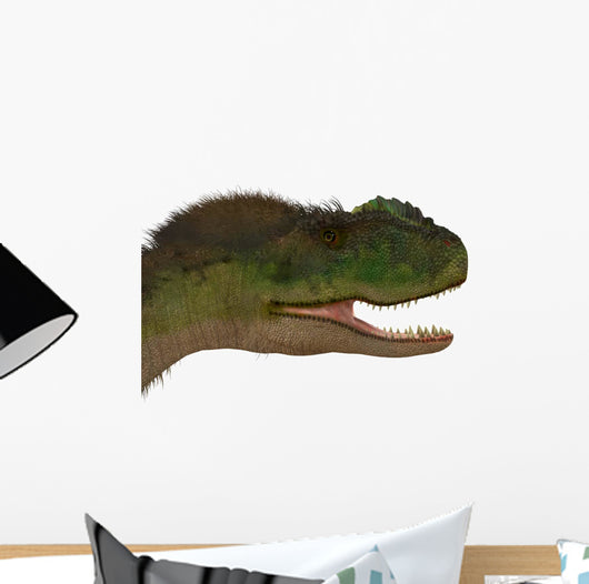 Rugops Dinosaur Head Wall Decal