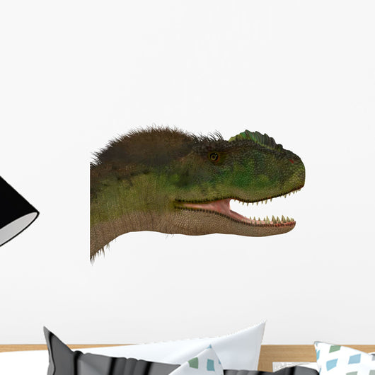 Rugops Dinosaur Head Wall Decal