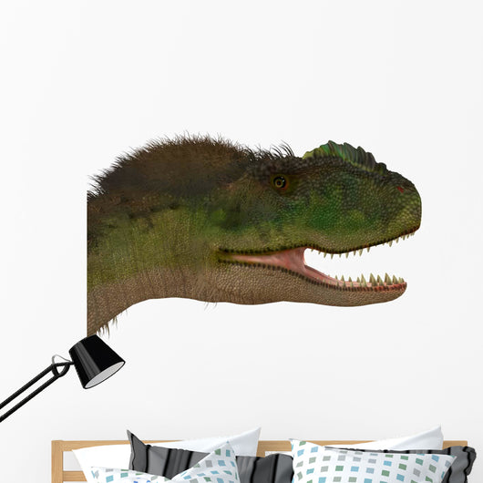 Rugops Dinosaur Head Wall Decal